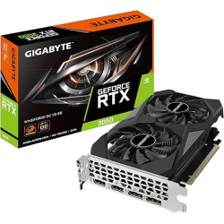 GIGABYTE Tarjeta gráfica GeForce RTX 3050 WINDFORCE OC V2 6G, 2 Ventiladores WINDFORCE